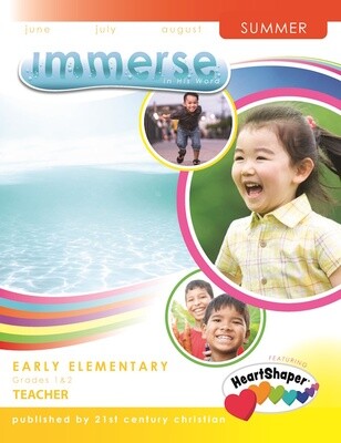 Summer Immerse Early Elementary Teacher Manual