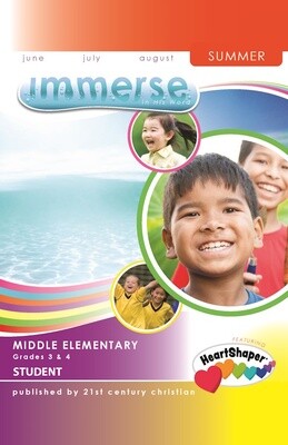 Summer Immerse Middle Elementary Student
