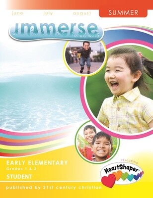 Summer Immerse Early Elementary Student