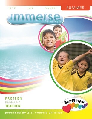 Summer Immerse PreTeen Teacher Manual