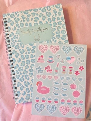 Grit & Grace Planner with Stickers - 2024