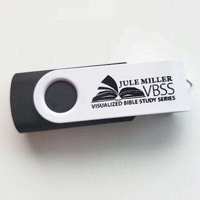 The Visualized Bible Study Series 5 Lessons on USB Thumb Drive (Manuals not included)