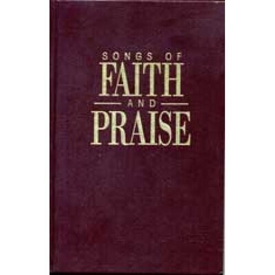 Songs of Faith and Praise Hymnal Shaped Notes Maroon Hard Cover