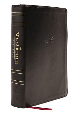 NASB '95 MacArthur Study Bible, 2nd Edition, Leathersoft, Black