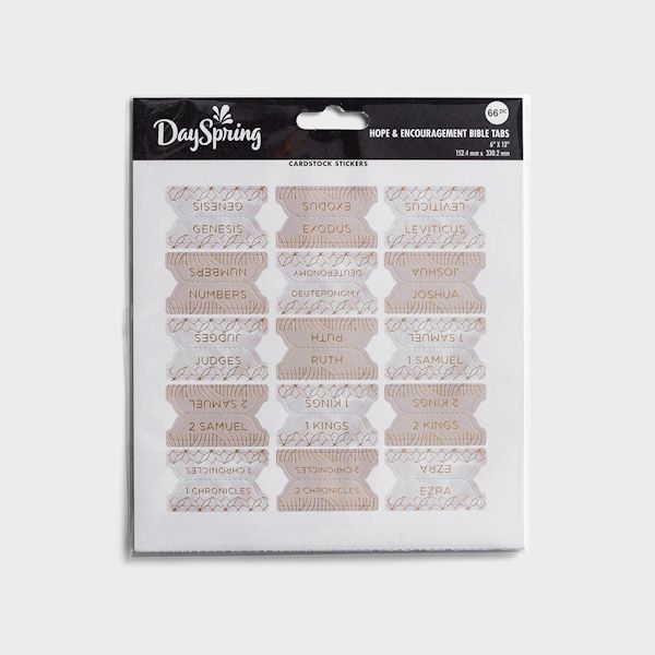 Bible Index Tabs - Hope & Encouragement