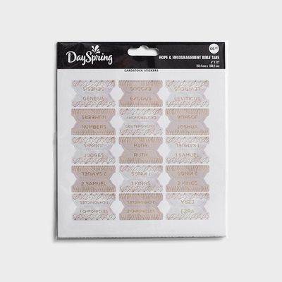 Bible Index Tabs - Hope & Encouragement