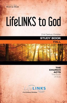 Fall LifeLINKS Adult Year 3 Student Study Book - The Church Acts (The Book of Acts)