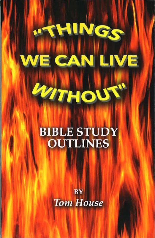 Things We Can Live Without Vol 1 (Bible Study Outlines) Things We Can Live Without Vol 1 (Bible Study Outlines)