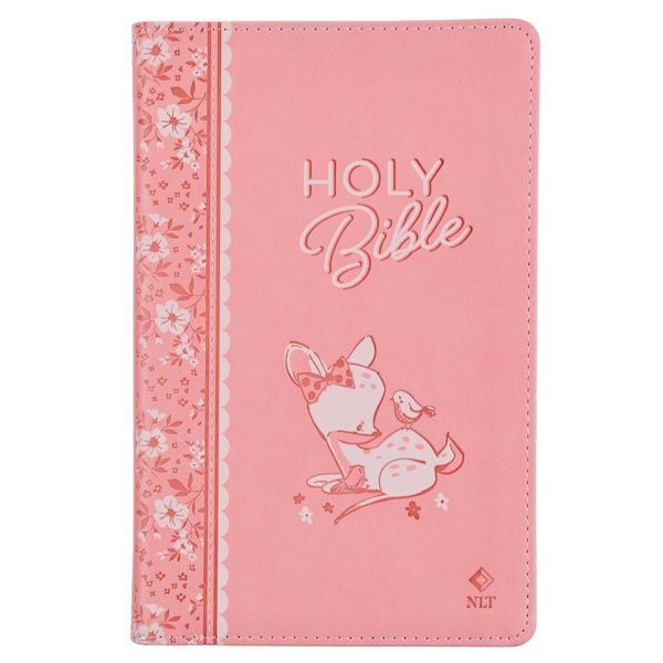 NLT Keepsake Bible for Girls, imitation Leather, Pink NLT Keepsake Bible for Girls, imitation Leather, Pink