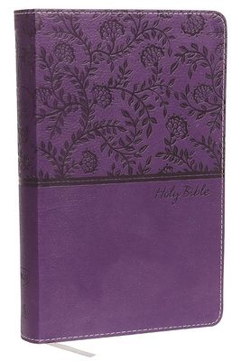 NKJV Deluxe Gift Bible, Leathersoft, Purple
