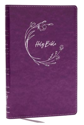NKJV Ultra Thinline Bible, Leathersoft, Purple