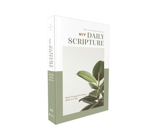 NIV Daily Scripture Bible: 365 Days to Read Through the Whole Bible in a Year, Paperback