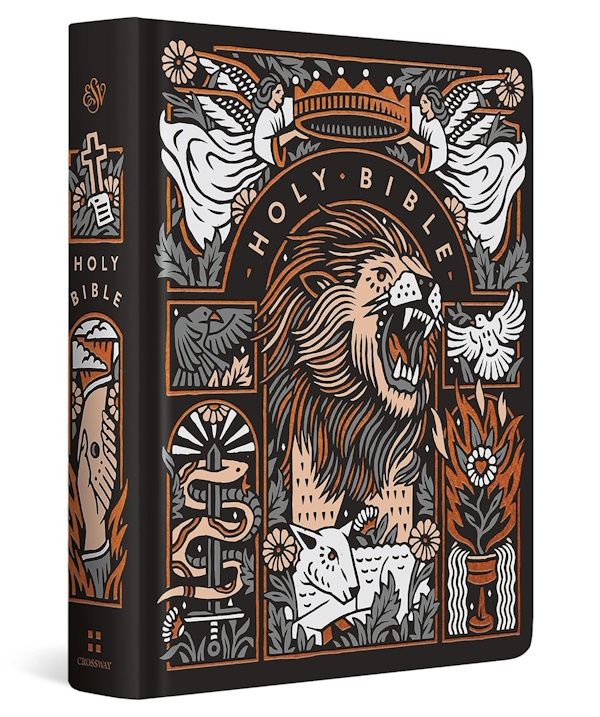 ESV Single Column Journaling Bible®, Hardcover, The Lion and the Lamb ESV Single Column Journaling Bible®, Hardcover, The Lion and the Lamb