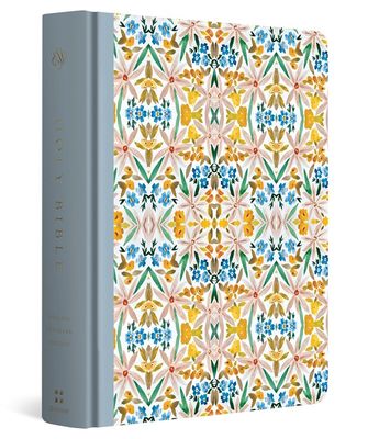 ESV Single Column Journaling Bible®, Cloth Over Board, Flourish