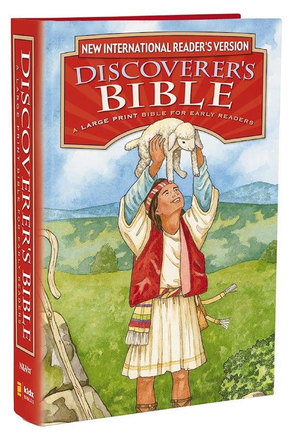 NIrV Discoverer's Bible for Early Readers, Large Print, Hardcover