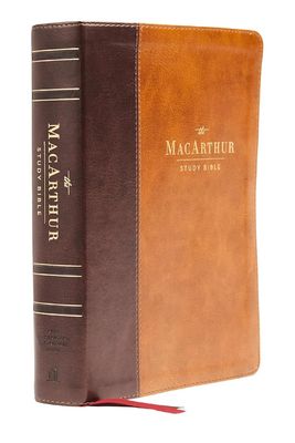 NASB '95 MacArthur Study Bible, 2nd Edition, Leathersoft, Brown