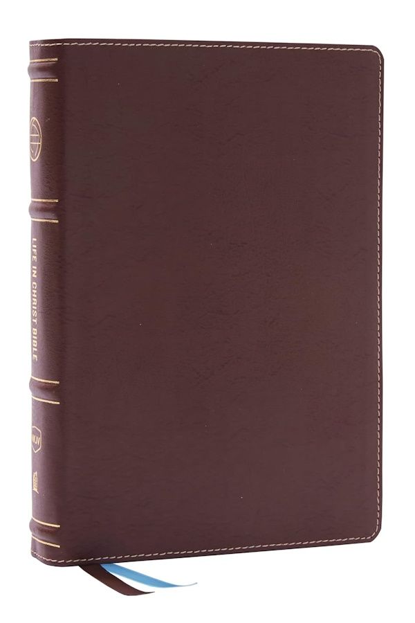 NKJV Life in Christ Bible, Bonded Leather, Brown