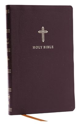 NKJV Ultra Thinline Bible, Bonded Leather, Burgundy