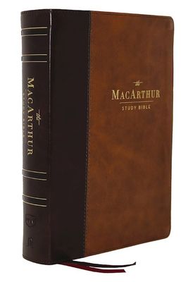 NKJV MacArthur Study Bible, 2nd Edition, Leathersoft, Brown