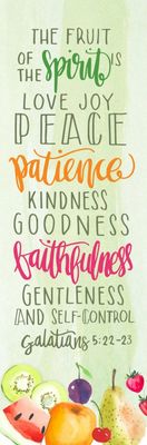 Bookmark - Fruit of the Spirit - Pack of 25
