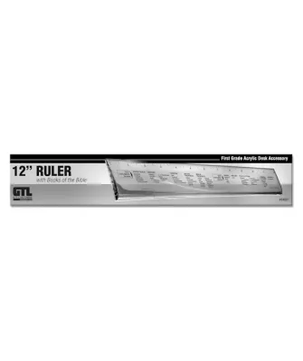 Acrylic Books of the Bible Ruler Acrylic Books of the Bible Ruler