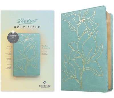 NLT Student Thinline Reference Bible, Filament Enabled Edition, LeatherLike, Tropical Teal NLT Student Thinline Reference Bible, Filament Enabled Edition, LeatherLike, Tropical Teal