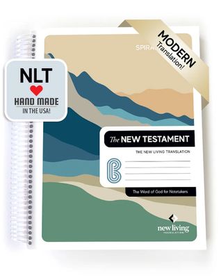 NLT Spiral Bible™ New Testament - Mountains