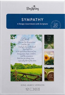 Boxed Cards - Sympathy - Rural Scenes (KJV)