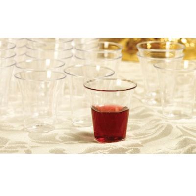 Broadman Disposable Plastic Communion Cups (Box of 1,000) 1-3/8 Inches Deep