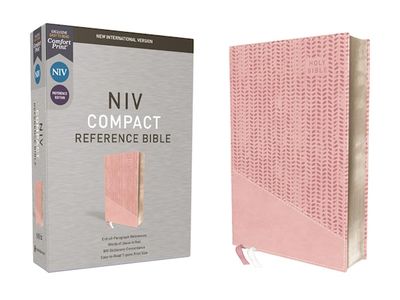 NIV Compact Reference Bible, Leathersoft, Pink