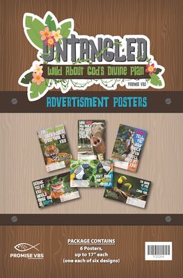 Untangled VBS Advertising Posters  (pk of 6)
