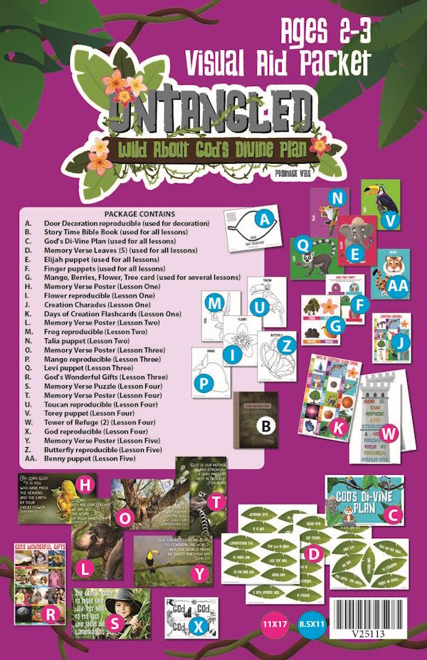 Untangled VBS Ages 2-3 (Visual Aid) Untangled VBS Ages 2-3 (Visual Aid)
