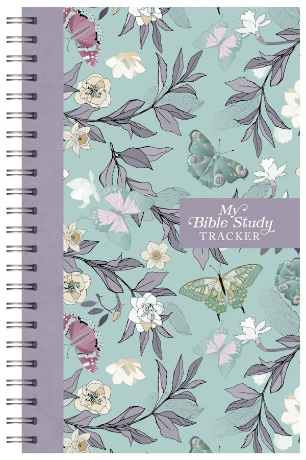 My Bible Study Tracker - Lilac Butterflies My Bible Study Tracker - Lilac Butterflies