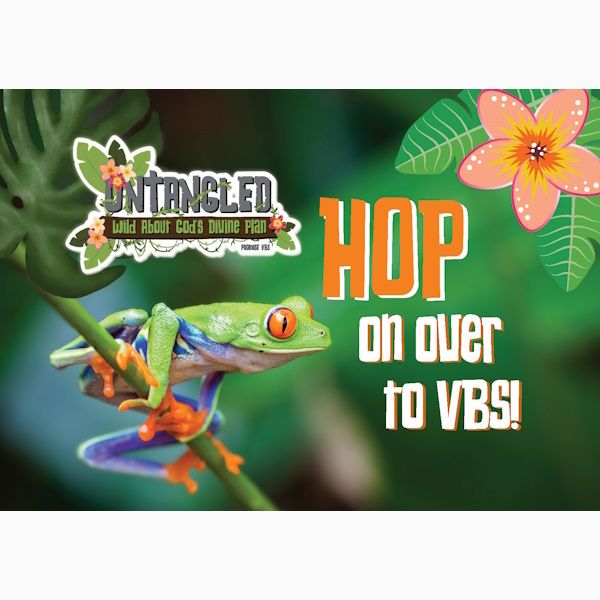 Untangled VBS Invitation Cards (pk of 25) Untangled VBS Invitation Cards (pk of 25)