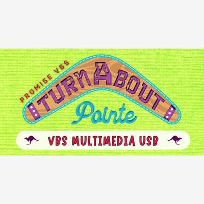 Turnabout Pointe VBS Multimedia Resources USB Drive