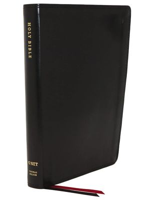 NET Thinline Bible, Leathersoft, Black