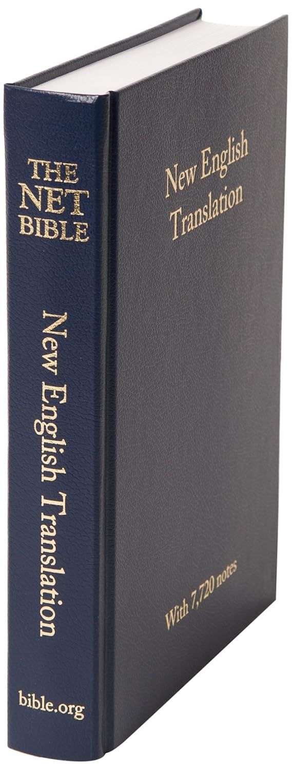 NET Pew Bible, Hardcover, Navy