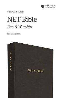 NET Pew and Worship Bible, Hardcover, Black NET Pew and Worship Bible, Hardcover, Black
