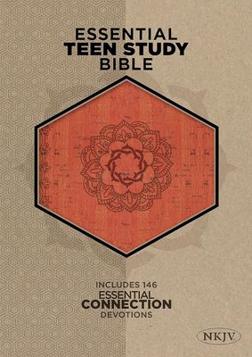 NKJV Essential Teen Study Bible, LeatherTouch, Orange Cork NKJV Essential Teen Study Bible, LeatherTouch, Orange Cork