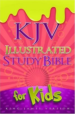 KJV Illustrated Study Bible for Kids, LeatherTouch, Pink KJV Illustrated Study Bible for Kids, LeatherTouch, Pink