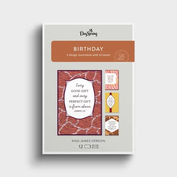 Boxed Cards - Birthday - Animal Print