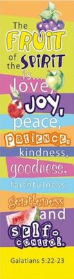 Bookmark - Fruit of the Spirit - Pack of 10 Bookmark - Fruit of the Spirit - Pack of 10