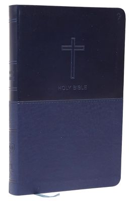 NKJV Value Thinline Bible, Leathersoft, Navy