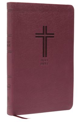 NKJV Value Thinline Bible, Leathersoft, Burgundy