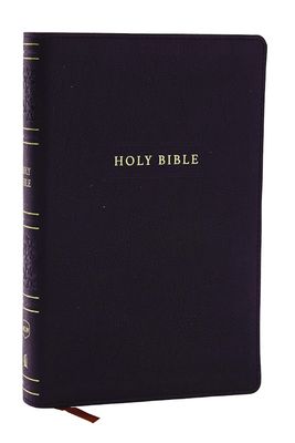 NKJV Personal Size Large Print Reference Bible, Leathersoft, Black, Indexed