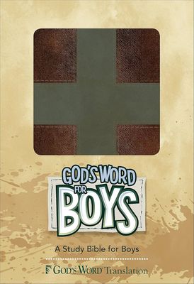 God's Word for Girls, Duravella, Brown/Slate, Cross Design