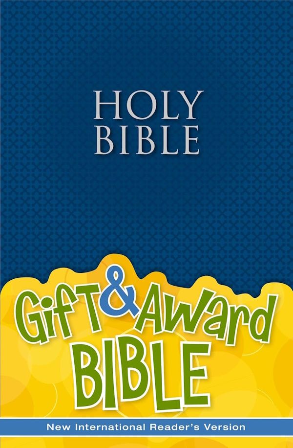 NIrV Gift & Award Bible, Paperback, Blue
