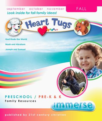Fall Immerse Preschool/Pre-K&K Heart Tugs (take-home)