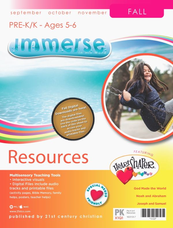 Fall Immerse Pre-K & K Resources