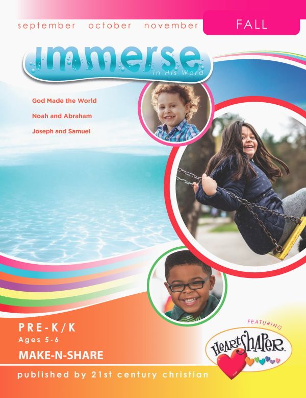 Fall Immerse Pre-K & K Make-N-Share (student)